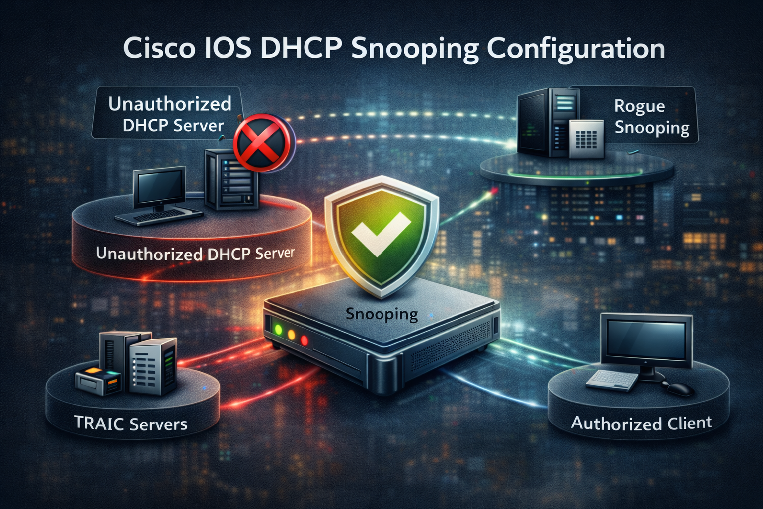Cisco IOS DHCP Snooping Configuration