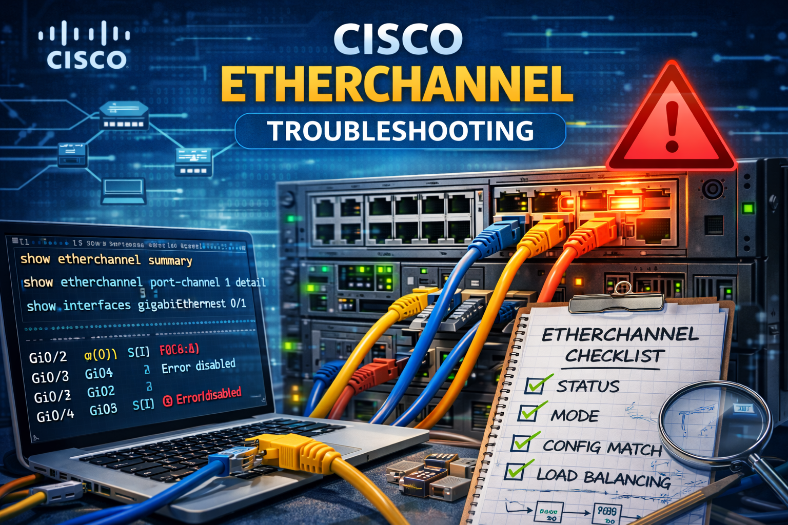 Cisco EtherChannel Troubleshooting