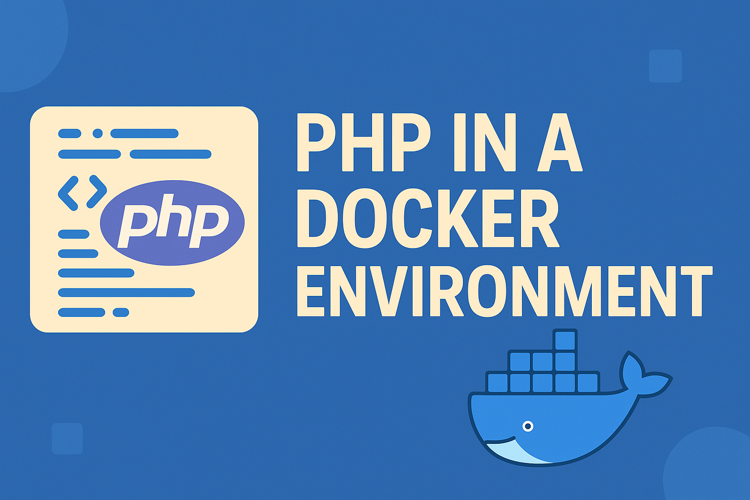 PHP in a Docker Environment